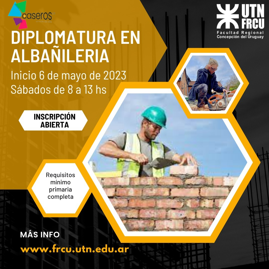 Diplomatura en Albañilería en Caseros